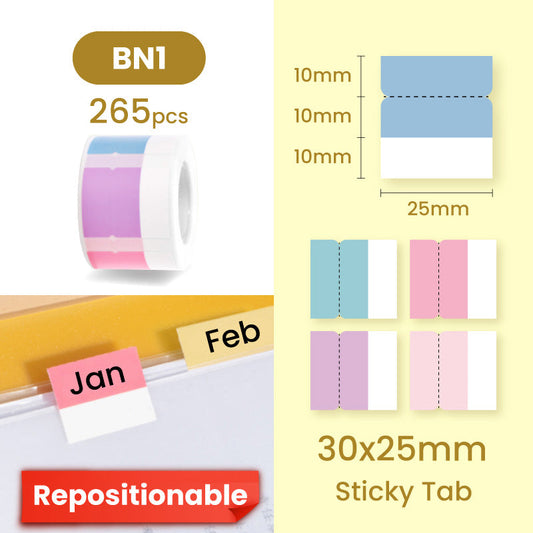 B21/B1/B3S Label - Sticky Tab and Note