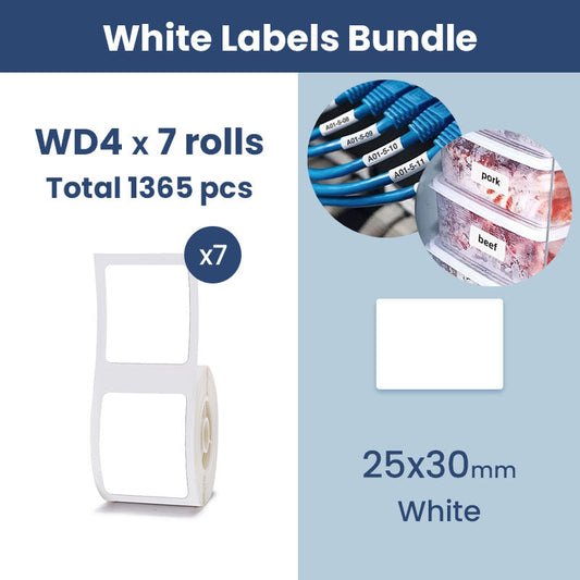 WD4 x7  label bundles